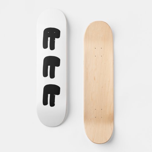 Skateboard KEKEKEKE ㅋ ㅋ ㅋ coréen Slang (Recto)