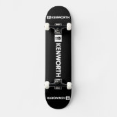 Skateboard Kenworth noir  (Recto)