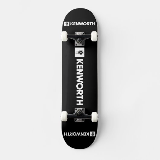 Skateboard Kenworth noir  (Recto)