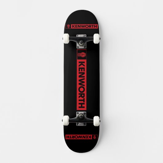 Skateboard Kenworth rouge (Recto)