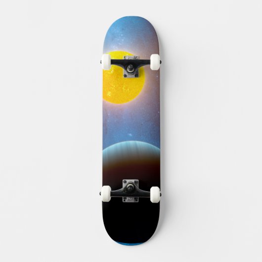 Skateboard Kepler-10 Star System. (Recto)