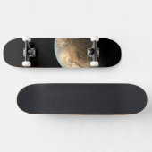 Skateboard Kepler-186f Orbitant Une Étoile Éloignée. (Horz)