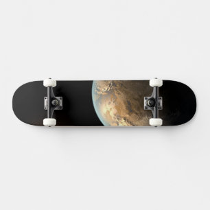 Skateboard Kepler-186f Orbitant Une Étoile Éloignée.