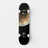 Skateboard Kepler-186f Orbitant Une Étoile Éloignée. (Recto)