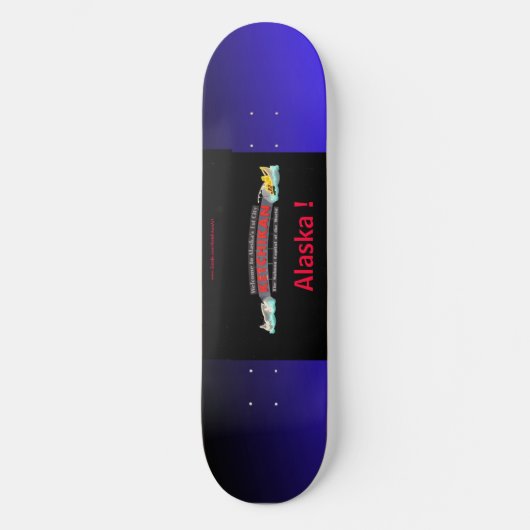 Skateboard Ketchikan Alaska Skate board (Recto)