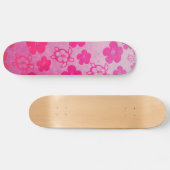 Skateboard Ketmie et tortues roses de Honu (Horz)