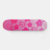 Skateboard Ketmie et tortues roses de Honu (Horz)
