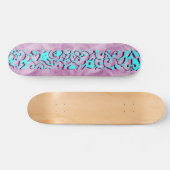 Skateboard Kimberly Purple Plume Wingnut Designer (Horz)