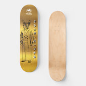 Skateboard Kimono Chat Planche à Roulettes Nothing Personal (Recto)
