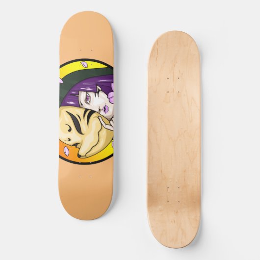 Skateboard Kitsune Fox Masque fille (Recto)