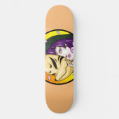 Skateboard Kitsune Fox Masque fille (Recto)