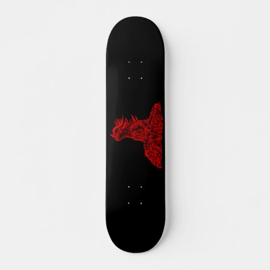 Skateboard Kleine Rote Drache - Dragon (Devant)