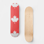 Skateboard Knit Style Maple Leaf Knitting Motif (Recto)
