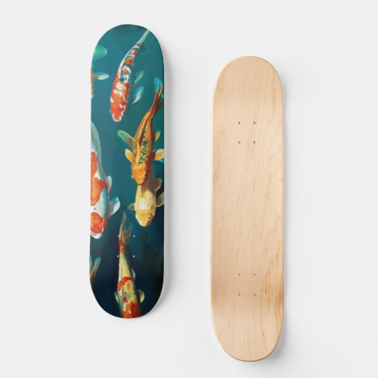 Skateboard Koi Ballet - (Recto)