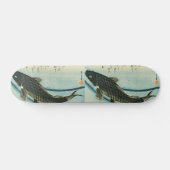 Skateboard Koi (Carp) - Impression de poisson japonais de Hir (Horz)