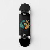 Skateboard Koi coloré Unisexe (Recto)