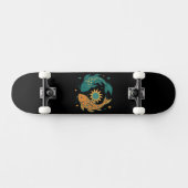 Skateboard Koi coloré Unisexe (Horz)