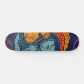 Skateboard Koi Fish (Horz)