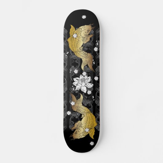 Skateboard Koi Gold (Recto)