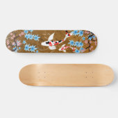 Skateboard Koi Pond - bois - Design japonais Skate (Horz)