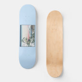 Skateboard Koishikawa Tea House View Mt Fuji par Hokusai (Recto)