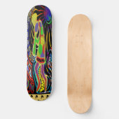 Skateboard Kokopelli (Recto)
