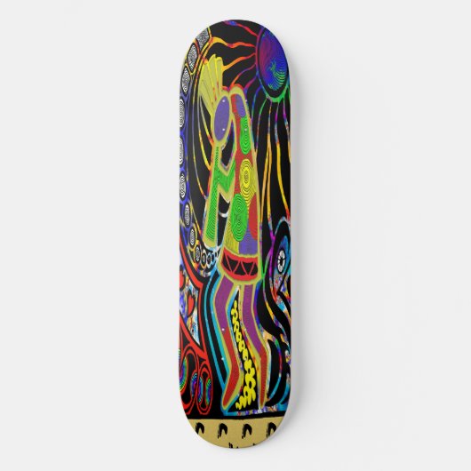 Skateboard Kokopelli (Recto)