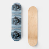 Skateboard Kokopelli Desert Mosaic Blue (Recto)