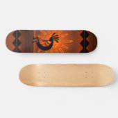 Skateboard Kokopelli Soleil Bronisé Désert du coucher de sole (Horz)