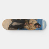 Skateboard Kroyer - Trois pêcheurs tirant un bateau (Horz)