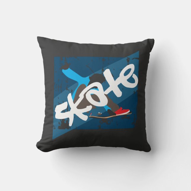  skateboard kussen (Voorkant)