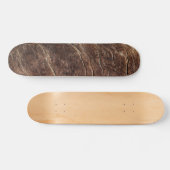 Skateboard La beauté du bois brûlé (Horz)