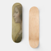 Skateboard La Belle Princesse (par Léonard de Vinci) (Recto)