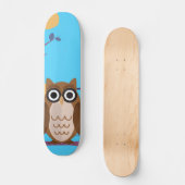 Skateboard La Chouette Sage (Recto)