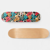 Skateboard La Crowd of cats (Horz)