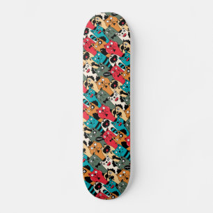 Skateboard La Crowd of cats