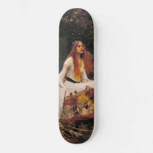 Skateboard La Dame de Shalott (Beauté médiévale)