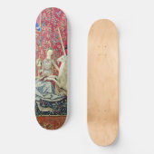 Skateboard La Dame et la licorne, Vue (Recto)