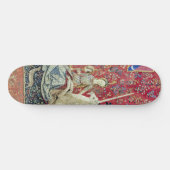 Skateboard La Dame et la licorne, Vue (Horz)