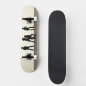 Skateboard La danse occidentale sauvage (Recto)
