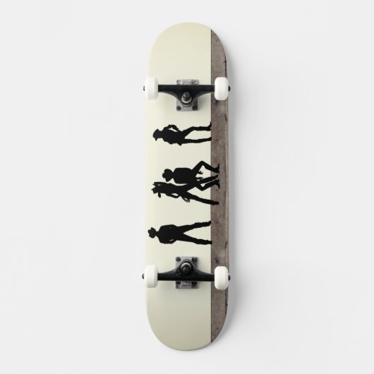 Skateboard La danse occidentale sauvage (Recto)