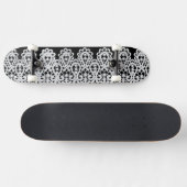 Skateboard La dentelle blanche forme une frontière sensible (Horz)