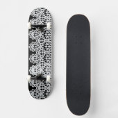 Skateboard La dentelle blanche forme une frontière sensible (Recto)