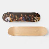 Skateboard La Dernière Suppereur de Philippe de Champaigne (1 (Horz)