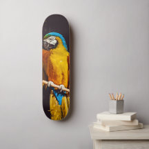 La faune des oiseaux jaunes Joli Macaw