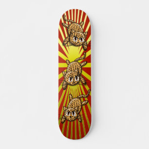 Skateboard La fierté du léopard