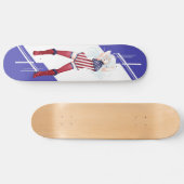 Skateboard La fille des Etats-Unis Manga s'est habillée dans (Horz)