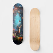 Skateboard La forêt enchantée est une oasis mystique (Recto)
