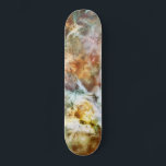 Skateboard La Grande Carina Nebula NGC 3372 Star Naissance<br><div class="desc">Le paysage imaginaire de la nébuleuse est sculpté par l'action des vents qui s'écoulent et par le rayonnement ultraviolet torride des étoiles monstrueuses qui habitent cet enfer. Dans le processus, ces étoiles déchiquetent le matériau environnant qui est le dernier vestige du nuage géant d'où les étoiles sont nées. La Nebula...</div>