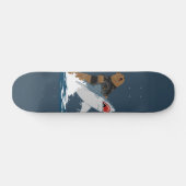 Skateboard La grande évasion - cavalerie de requin d'ours (Horz)
